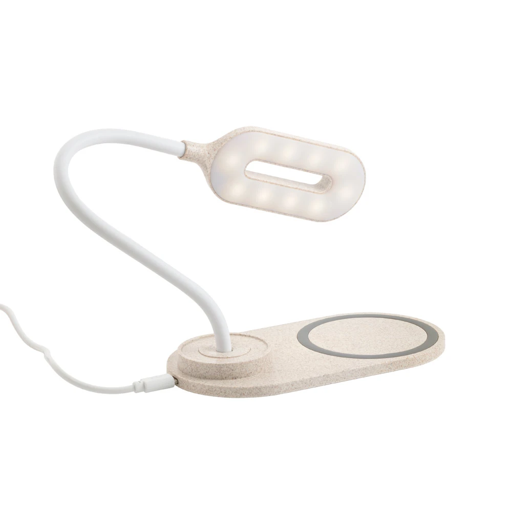 Luminária de mesa com carregador wireless - 4Unik