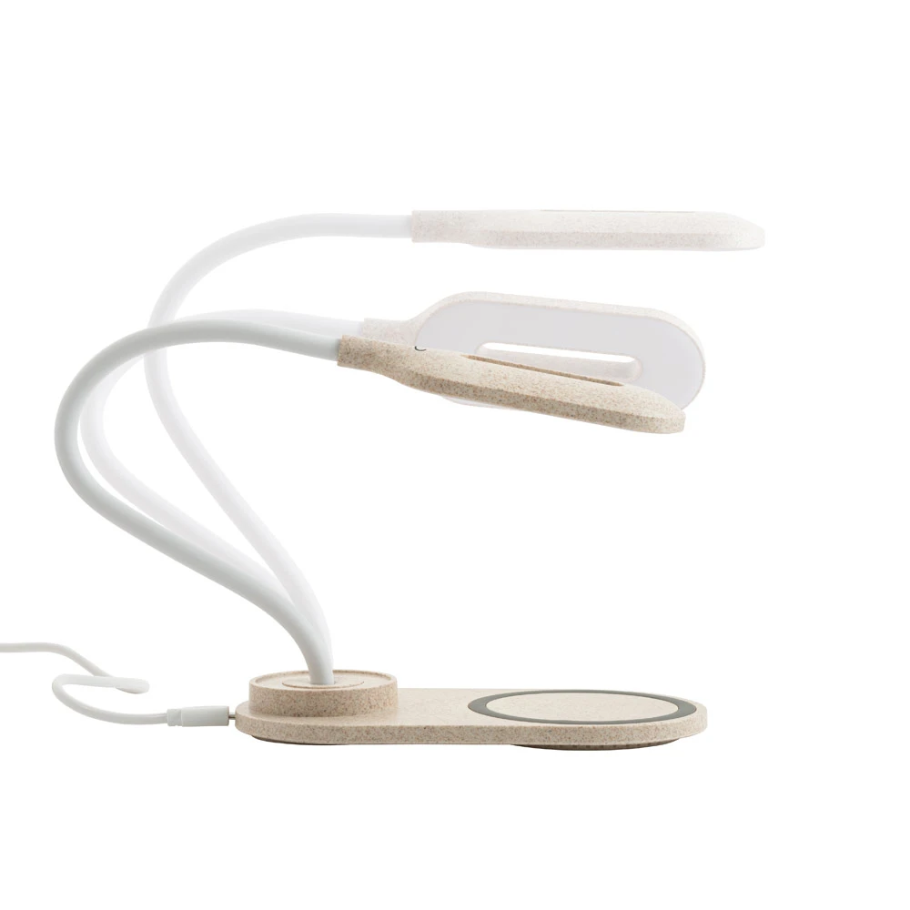 Luminária de mesa com carregador wireless - 4Unik