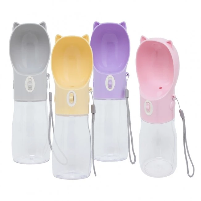 GARRAFA BEBEDOURO PET 420ML - 4Unik