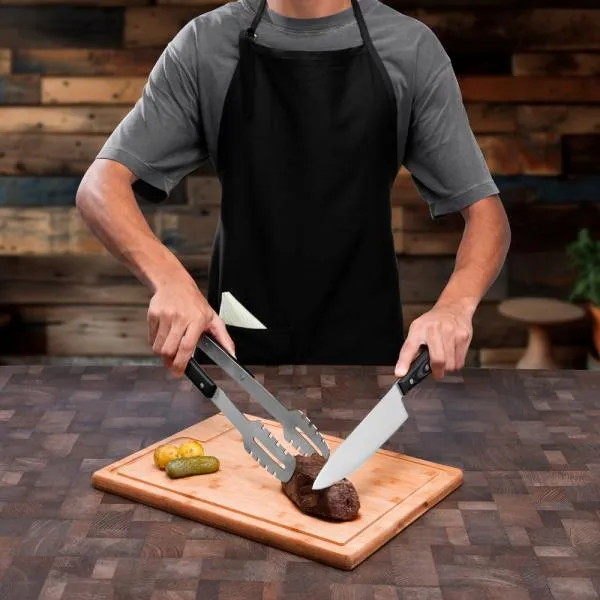 KIT PREMIUM PARA CHURRASCO - 4 PÇS - 4Unik