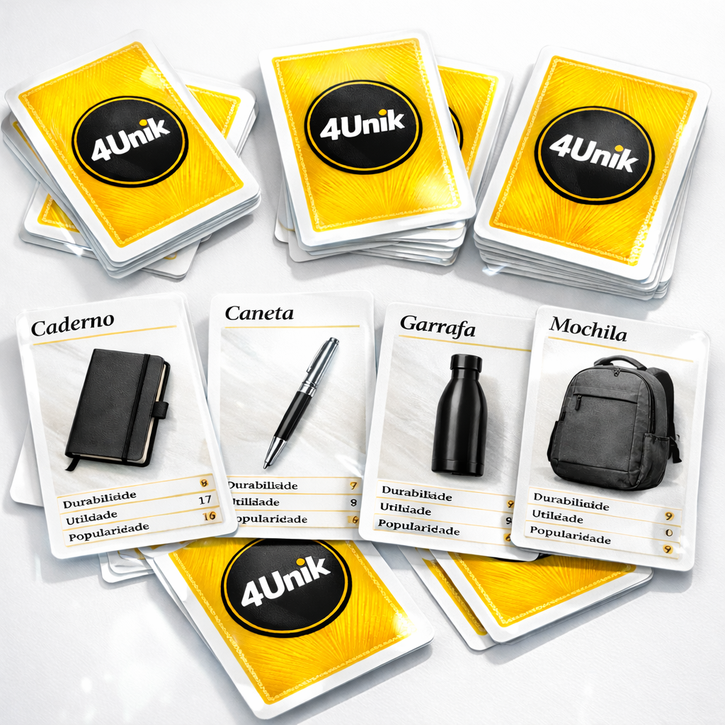 Cartas Personalizadas com Laminação - 4Unik