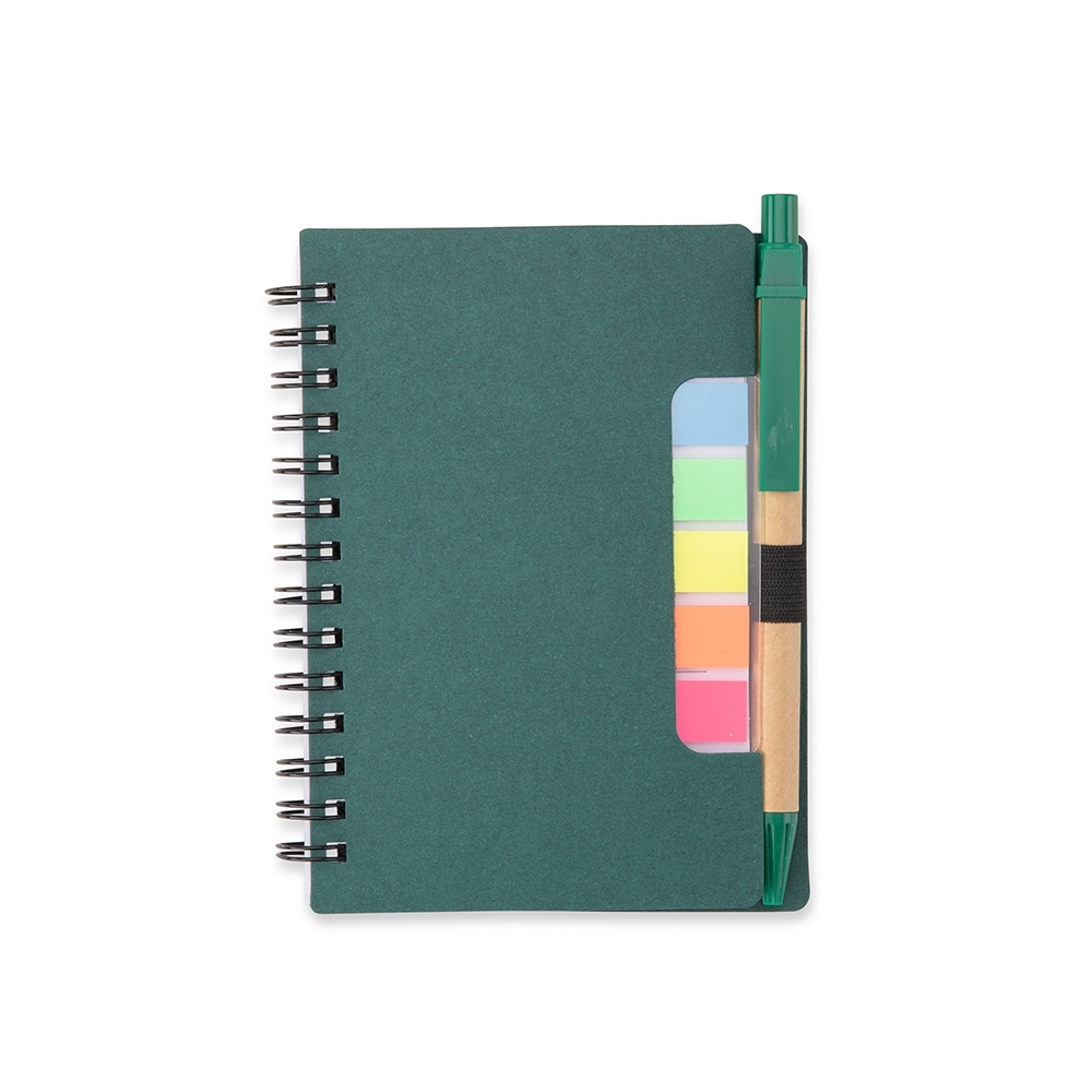 BLOCO DE ANOTAÇÕES COM AUTOADESIVOS E CANETA - 4Unik