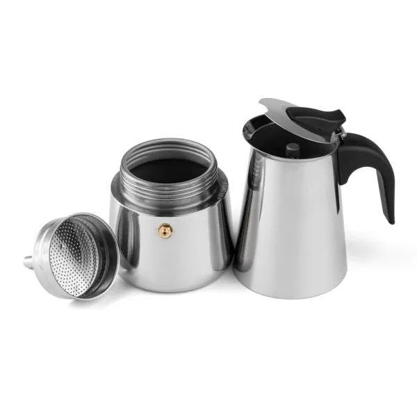 CAFETEIRA ITALIANA EM AÇO INOX - 350 ML - 4Unik