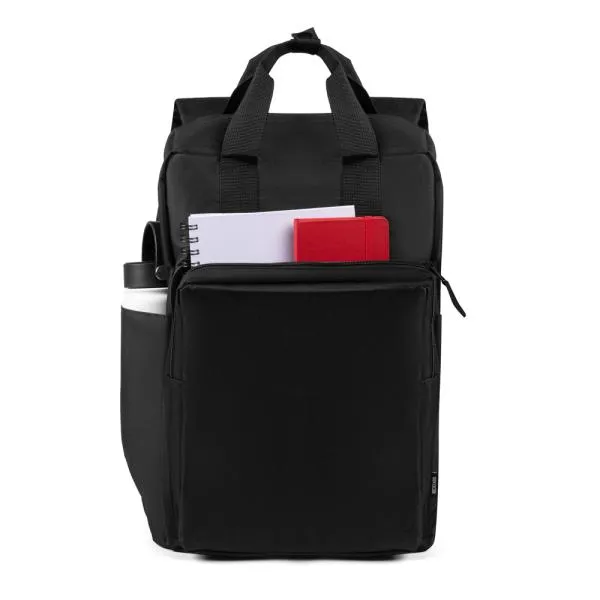 MOCHILA EM RPET - PRETA - 21L - 4Unik