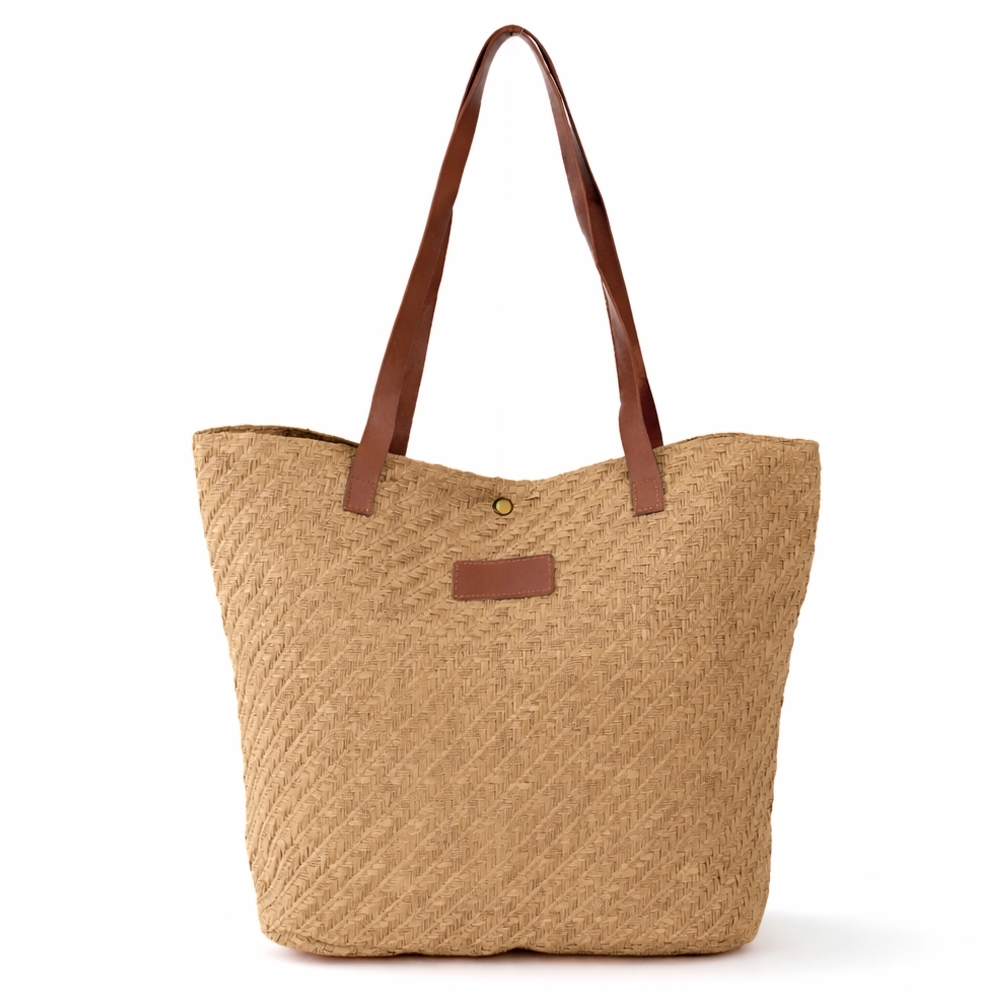 BOLSA PALHA TRANÇADA - 4Unik