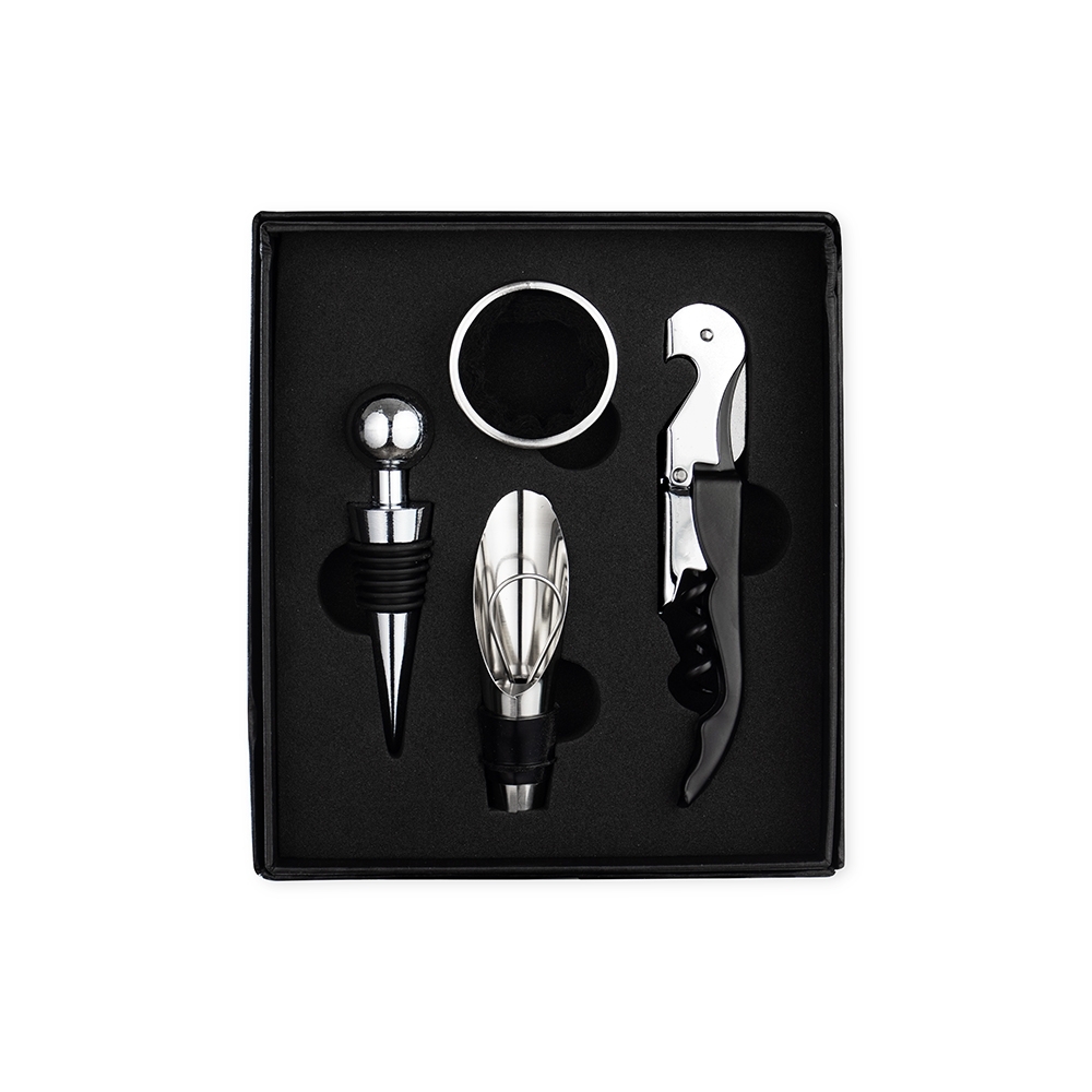 KIT VINHO 4 PEÇAS - 4Unik
