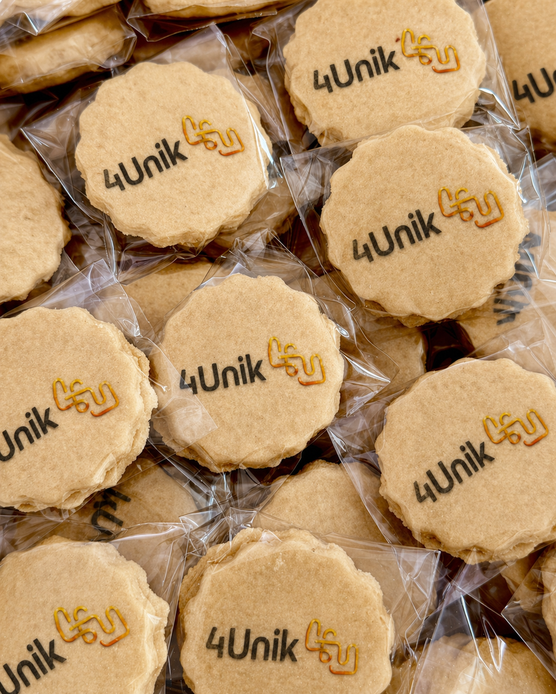 Biscoitos Amanteigados Personalizados - 4Unik