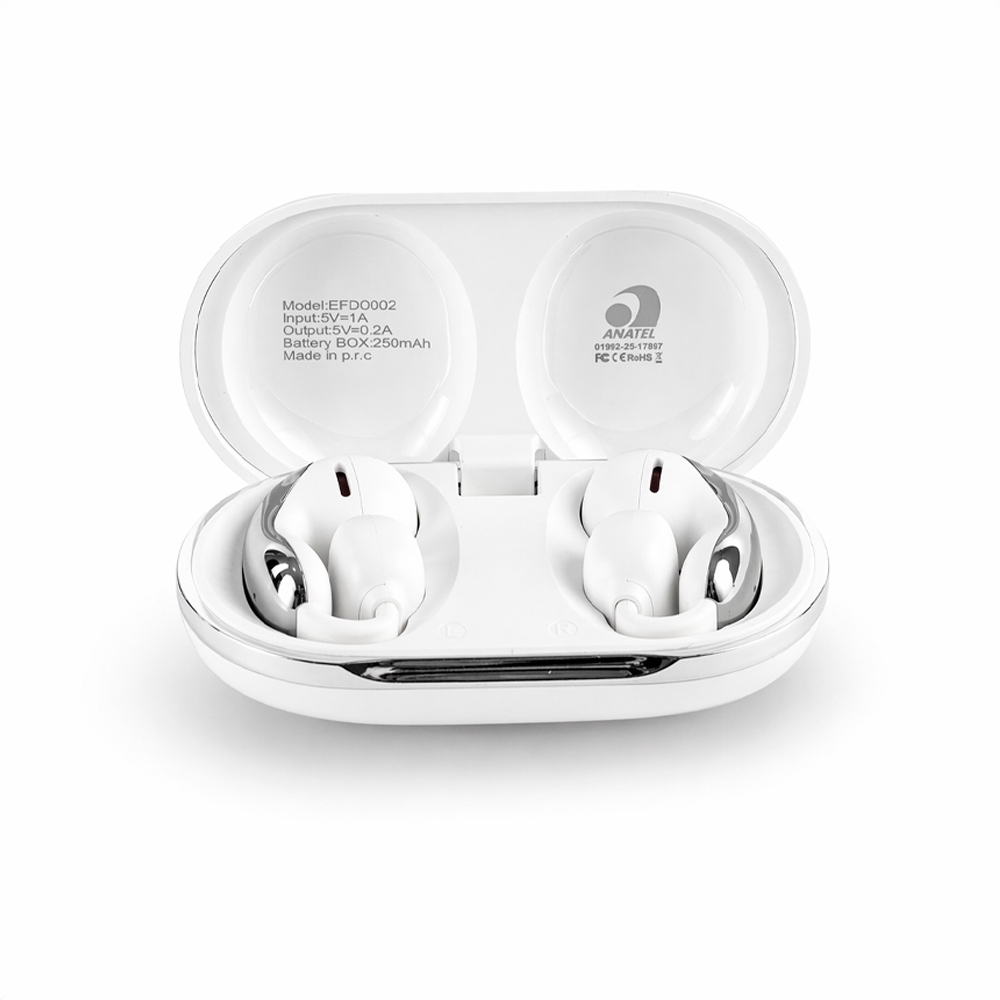 FONE DE OUVIDO BLUETOOTH COM CASE CARREGADOR - 4Unik