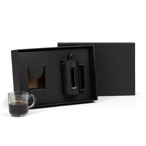 KIT PRENSA FRANCESA E CANECA - 2 PÇS - 4Unik