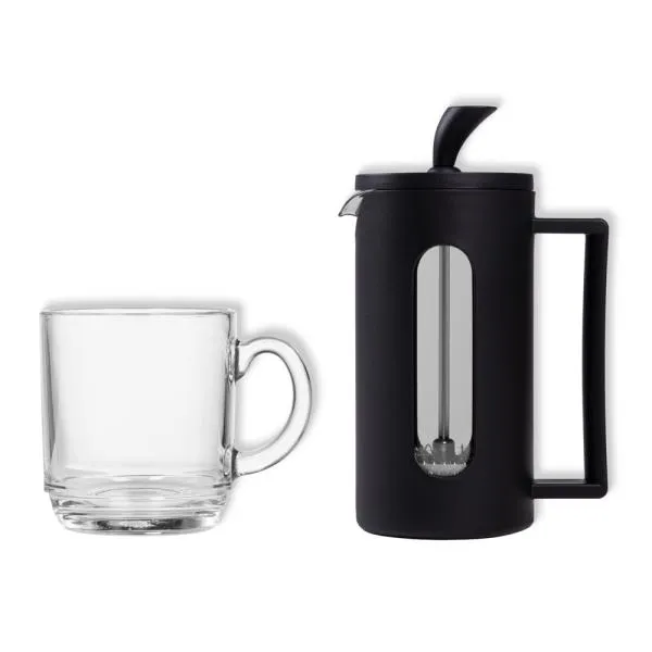 KIT PRENSA FRANCESA E CANECA - 2 PÇS - 4Unik