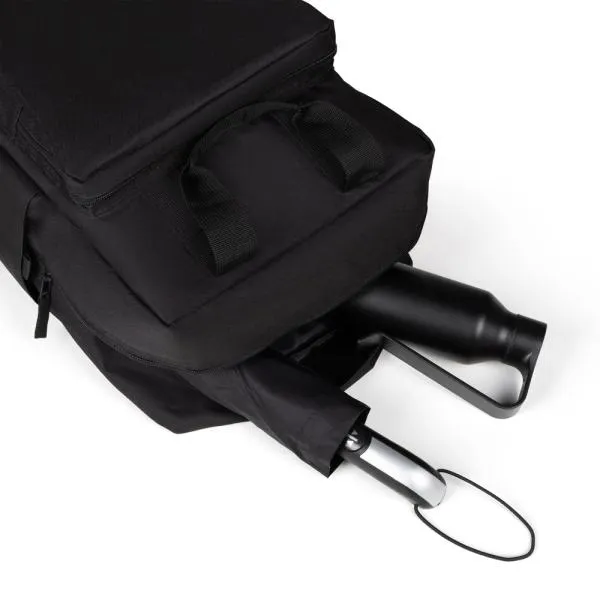 KIT MOCHILA, GARRAFA E GUARDA-CHUVA - 3 PÇS - 4Unik