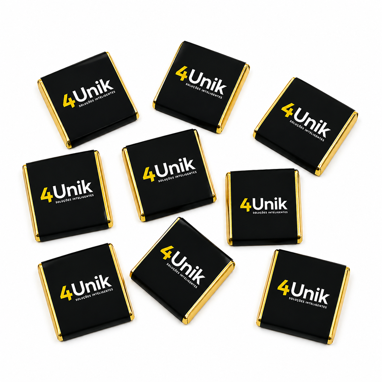 Mini Barras de Chocolate 5g - 4Unik