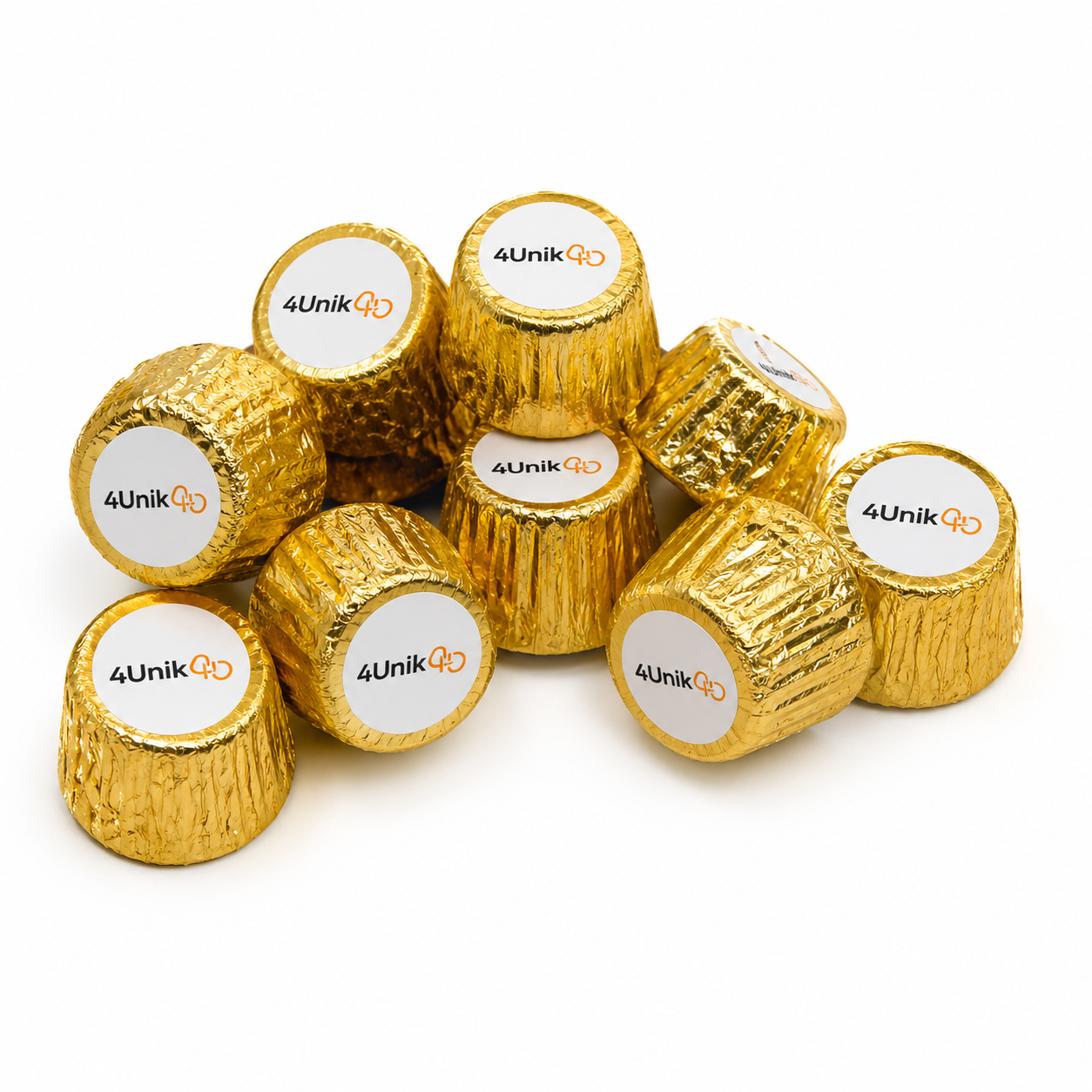 Bombom de Chocolate Personalizado 12g - 4Unik