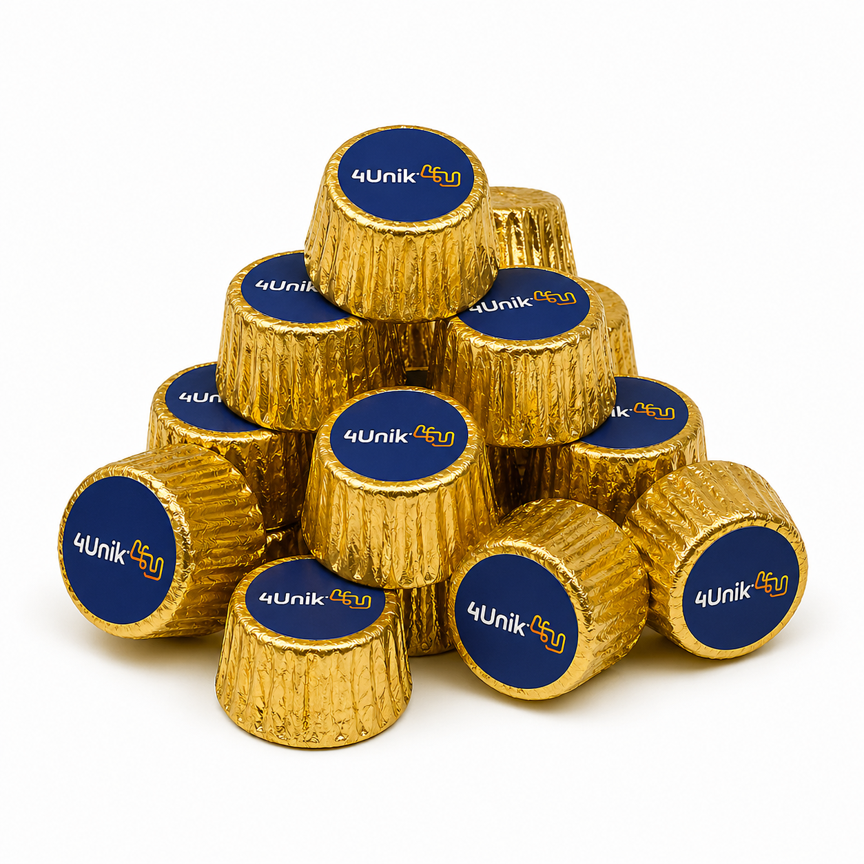 Bombom de Chocolate Personalizado 12g - 4Unik