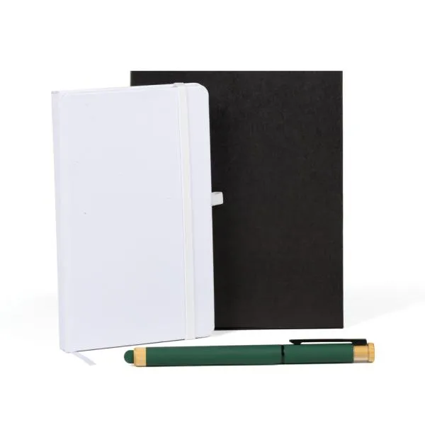 CADERNETA P/ ANOTAÇÕES COM CANETA - 4Unik