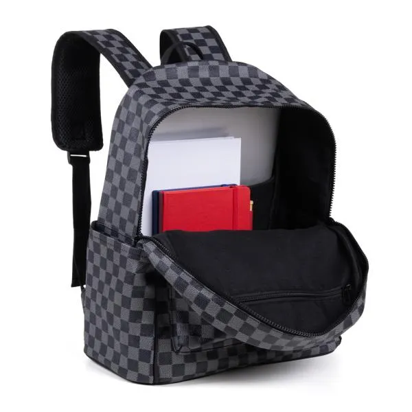 MOCHILA EM PVC - XADREZ - 4Unik