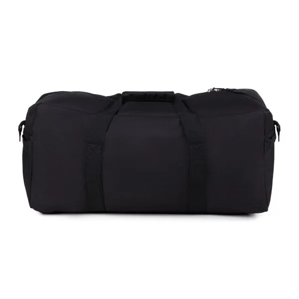 MALA ESPORTIVA EM POLYESTER 300D - PRETA - 31L - 4Unik