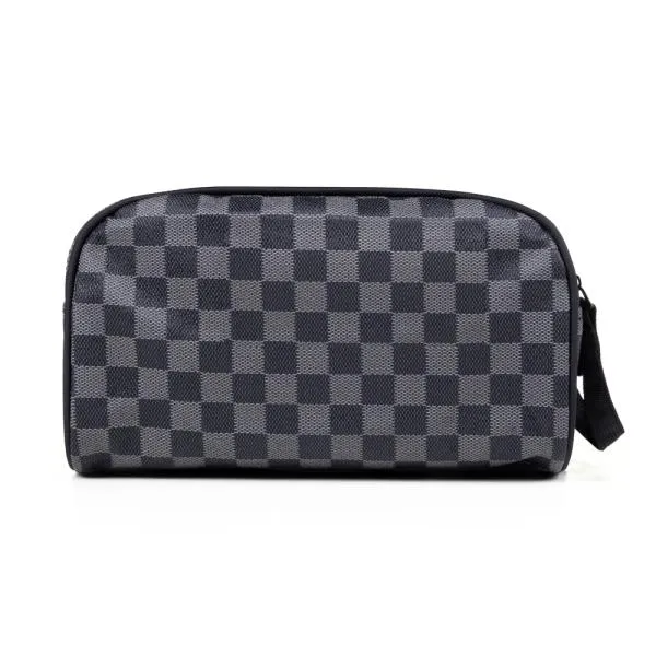 NECESSAIRE EM PVC - XADREZ - 4Unik
