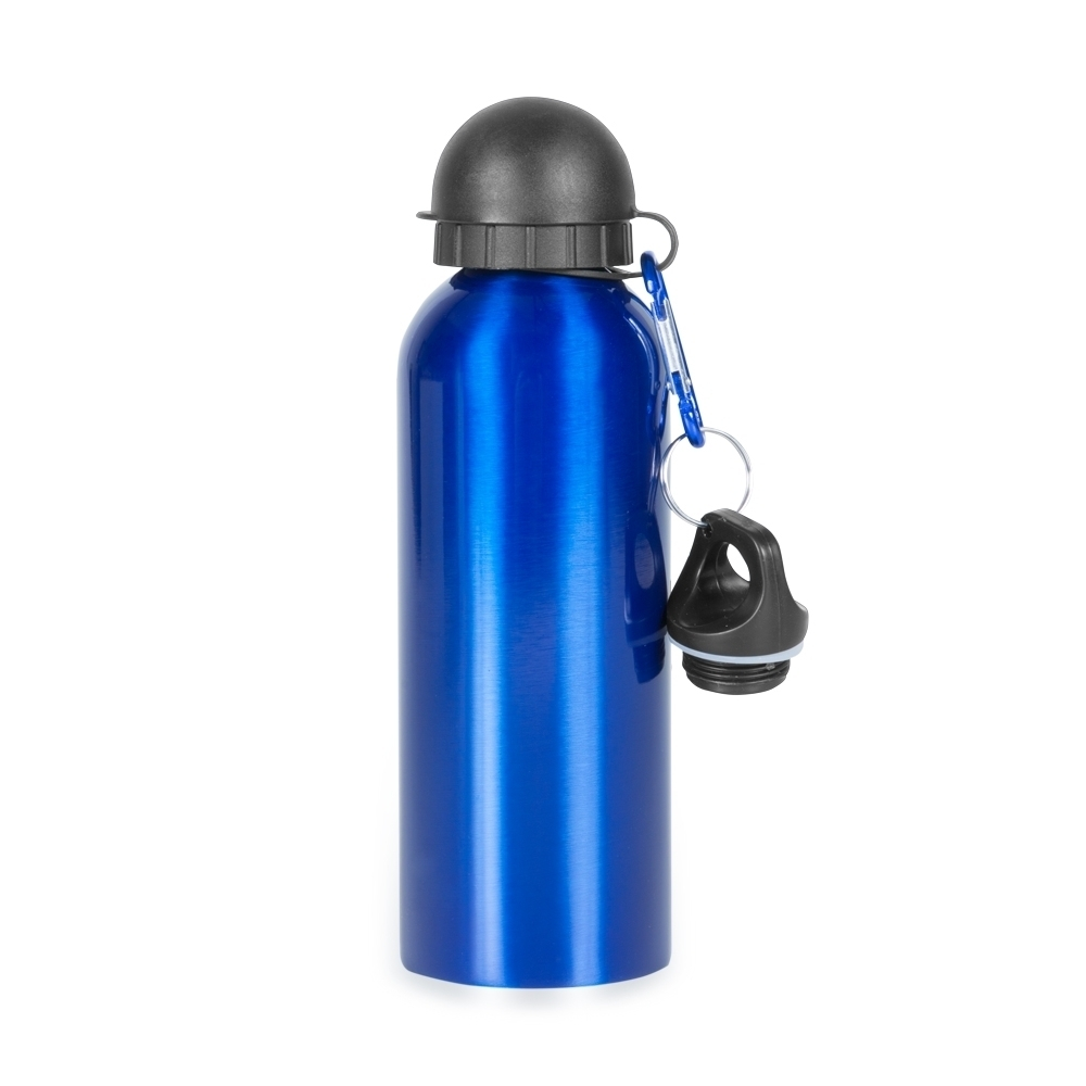 SQUEEZE ALUMINIO 500ML C/ BICO E MOSQUETÃO - 4Unik