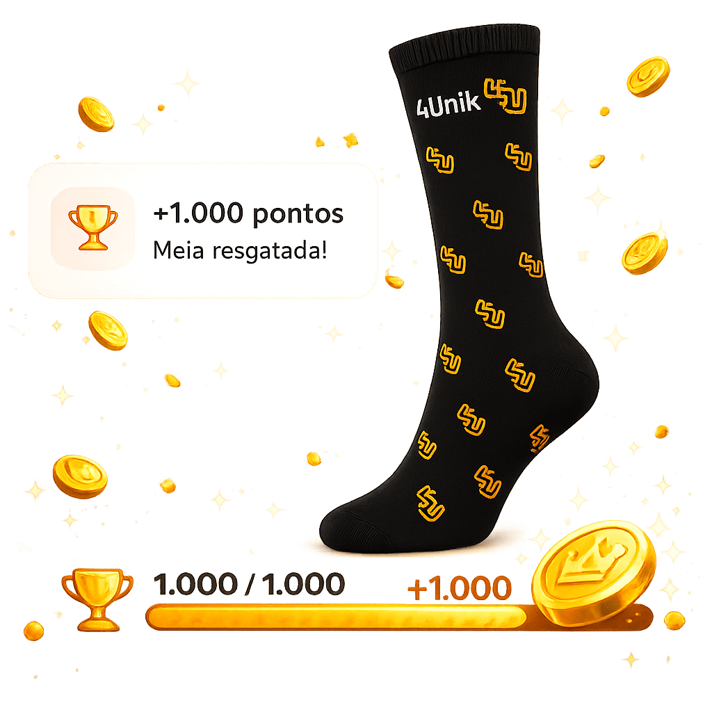 Meias Personalizadas em Algodão Poliamida - 4Unik