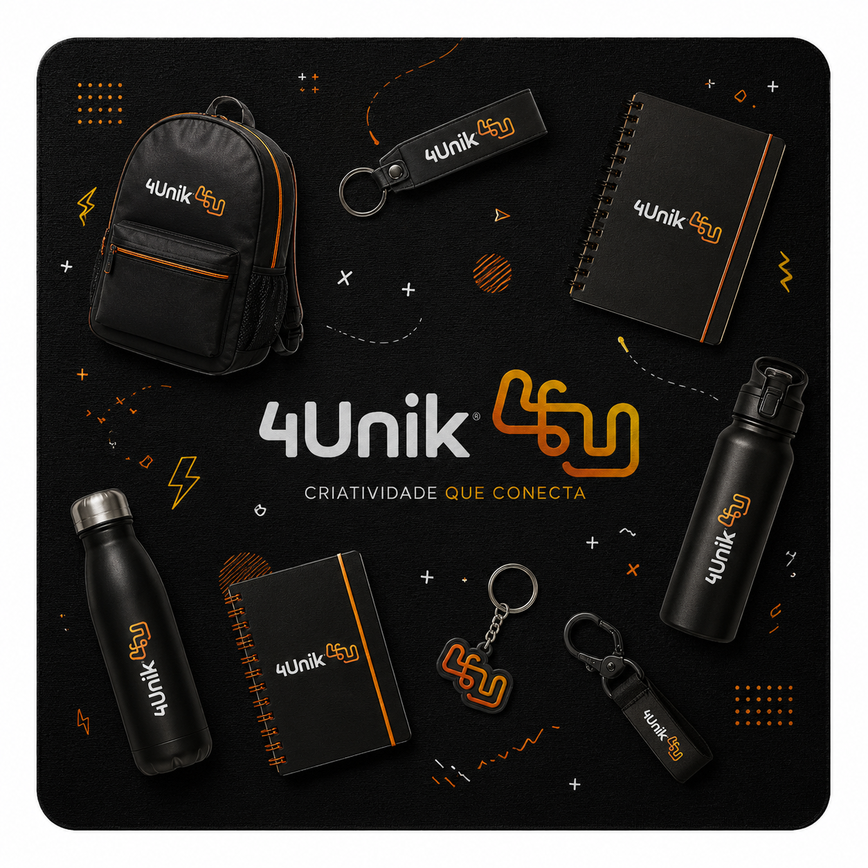 MOUSEPAD MOUSE PAD PERSONALIZADO SUBLIMAÇÃO COM TECIDO - 4Unik