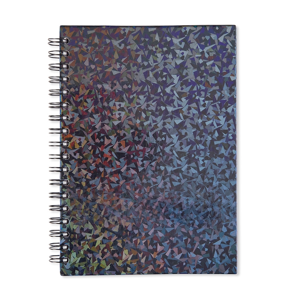 CADERNO HOLOGRÁFICO COM PAUTA - 4Unik