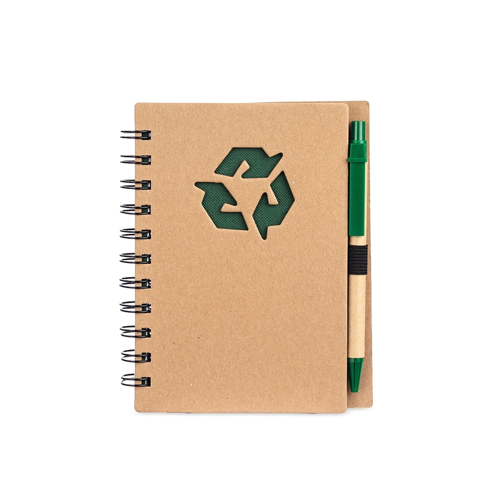 CADERNO ECOLÓGICO COM CANETA - 4Unik