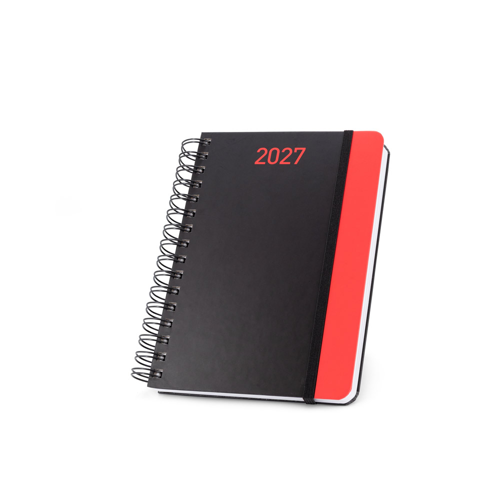 BRECHT A5. Agenda A5 em papel 100% reciclado e acabamento mate - 4Unik