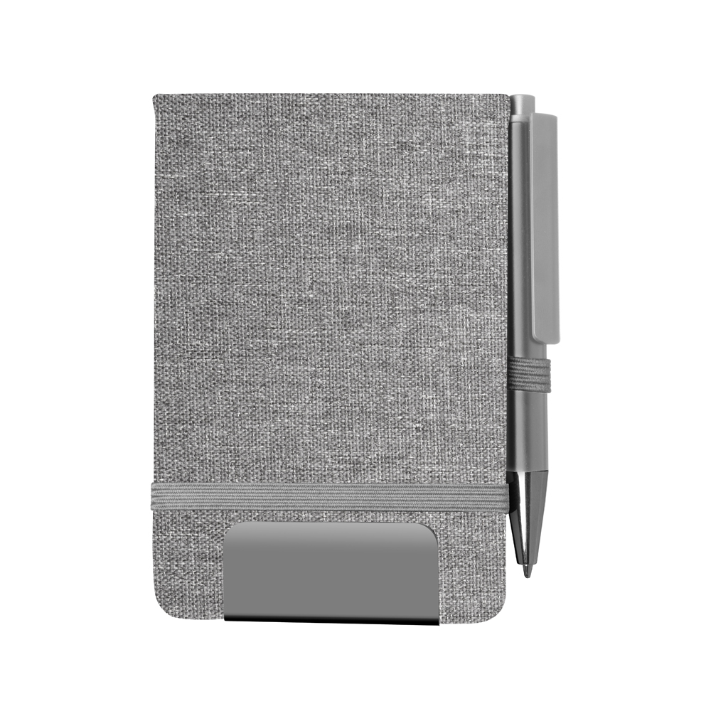 Mini caderno A6 em RPET com caneta CJ050 - 4Unik