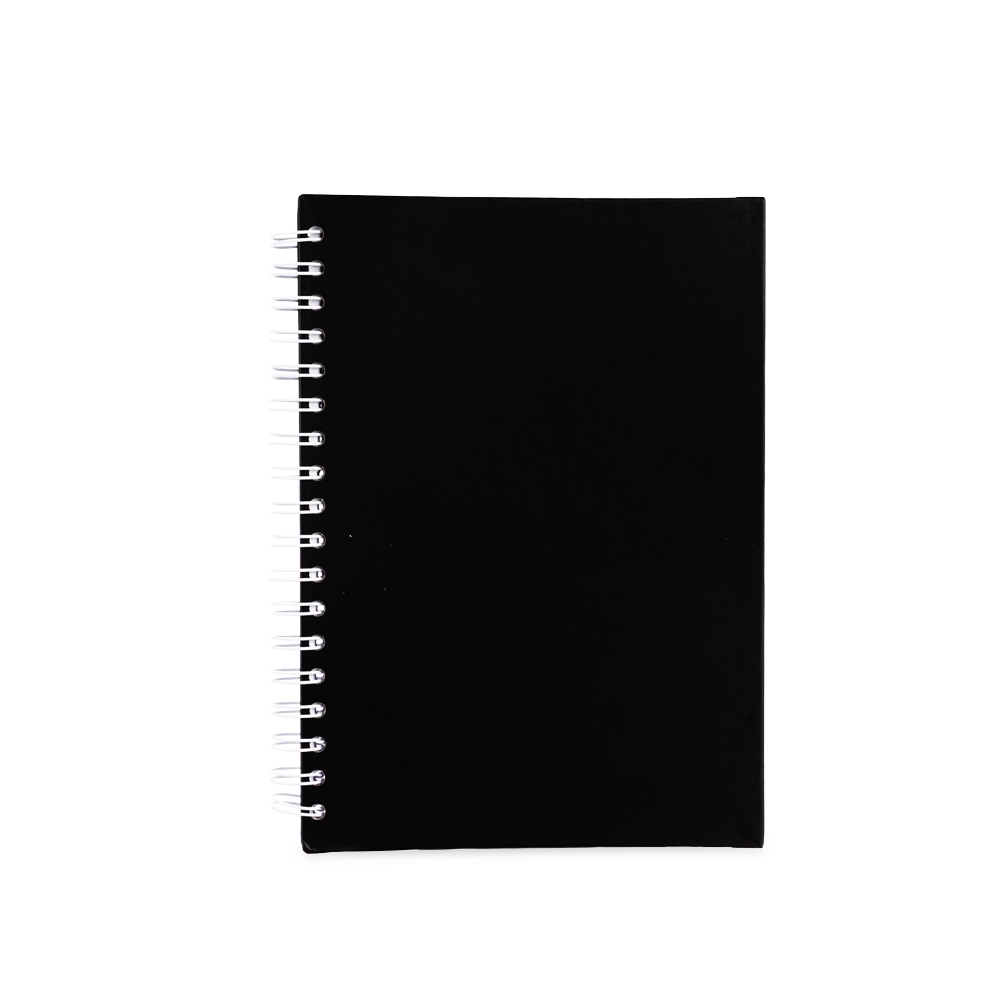 CADERNO CAPA FOSCA COM PAUTA - 4Unik