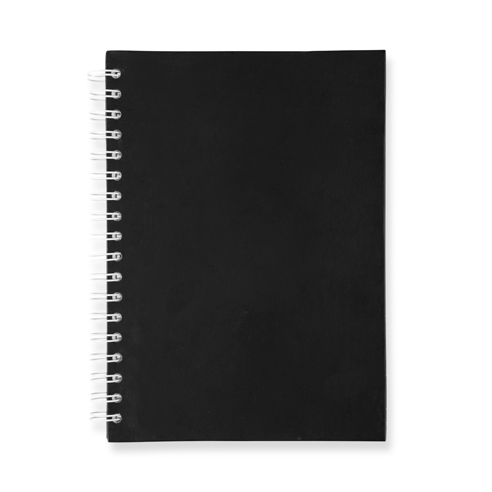 CADERNO CAPA FOSCA COM PAUTA - 4Unik