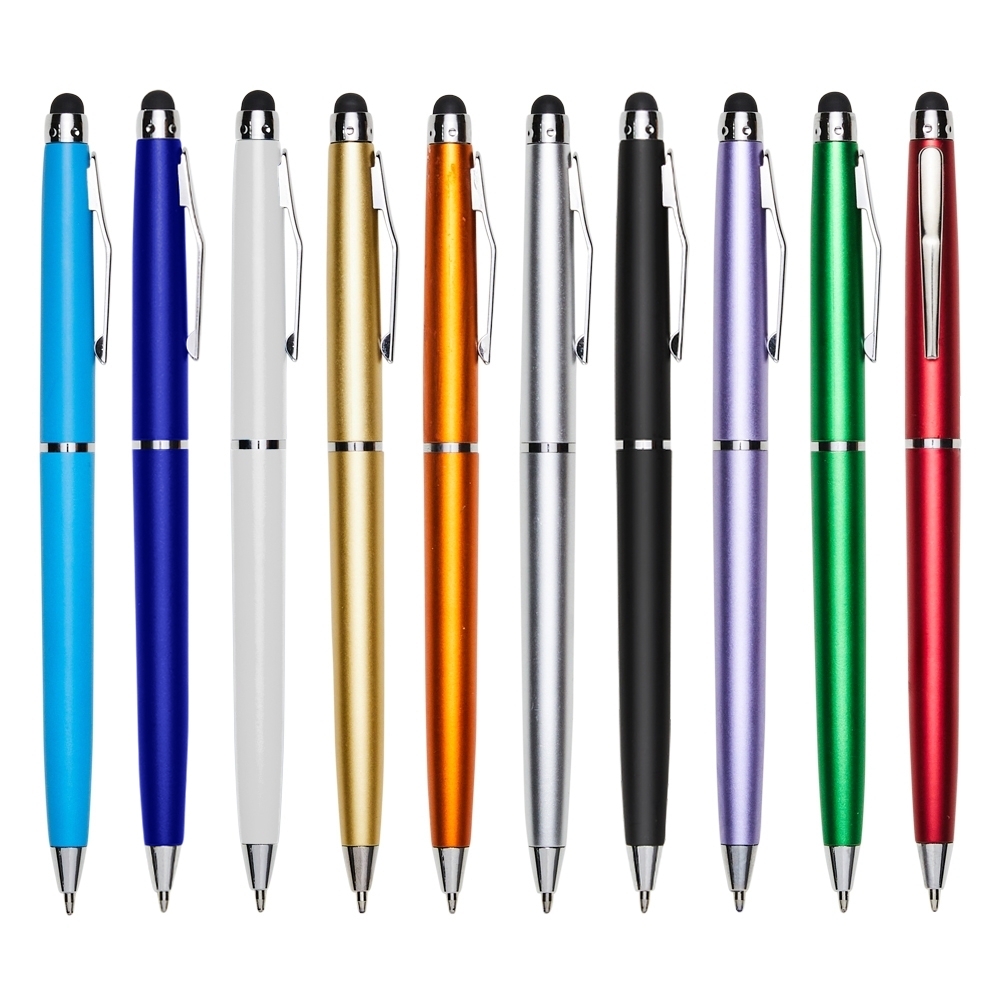 CANETA PLÁSTICA COM TOUCH - 4Unik