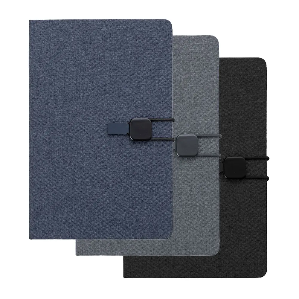 Caderno A5 Capa em Poliéster CAD340 - 4Unik