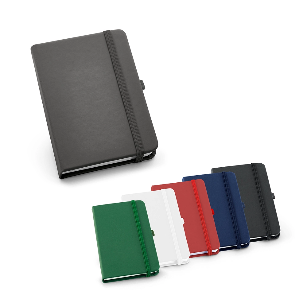Caderneta Tipo Moleskine Personalizada Capa Dura 14x21 - Folhas Não Pautadas - 4Unik