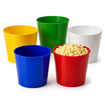 balde de pipoca 1,6l personalizado para eventos - 4Unik