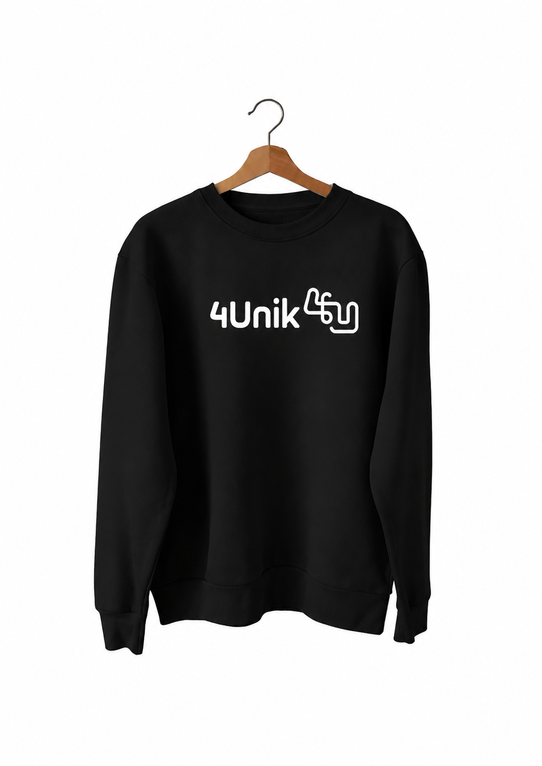 Blusa Moletom - Gola Careca - 4Unik