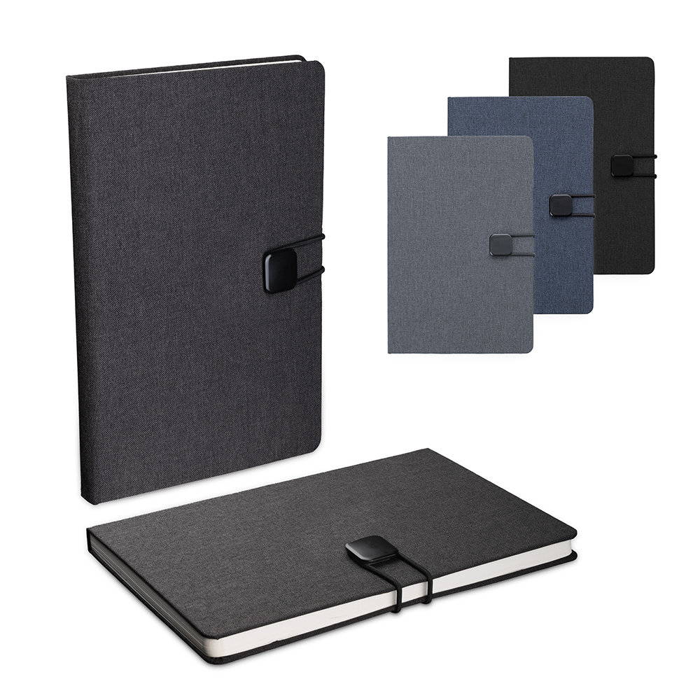 Caderno A5 Capa em Poliéster CAD340 - 4Unik