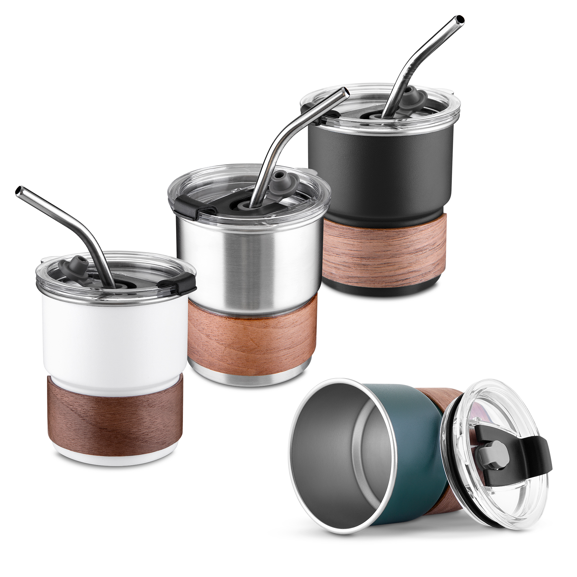 Copo em inox com canudo CO9310 - 4Unik
