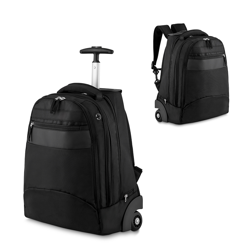 Mochila com rodinhas em Poliéster 1680D MC204 - 4Unik
