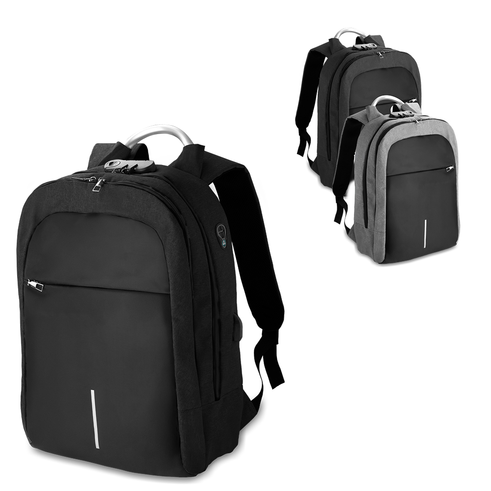 Mochila para notebook em Poliéster 300D MC138 - 4Unik
