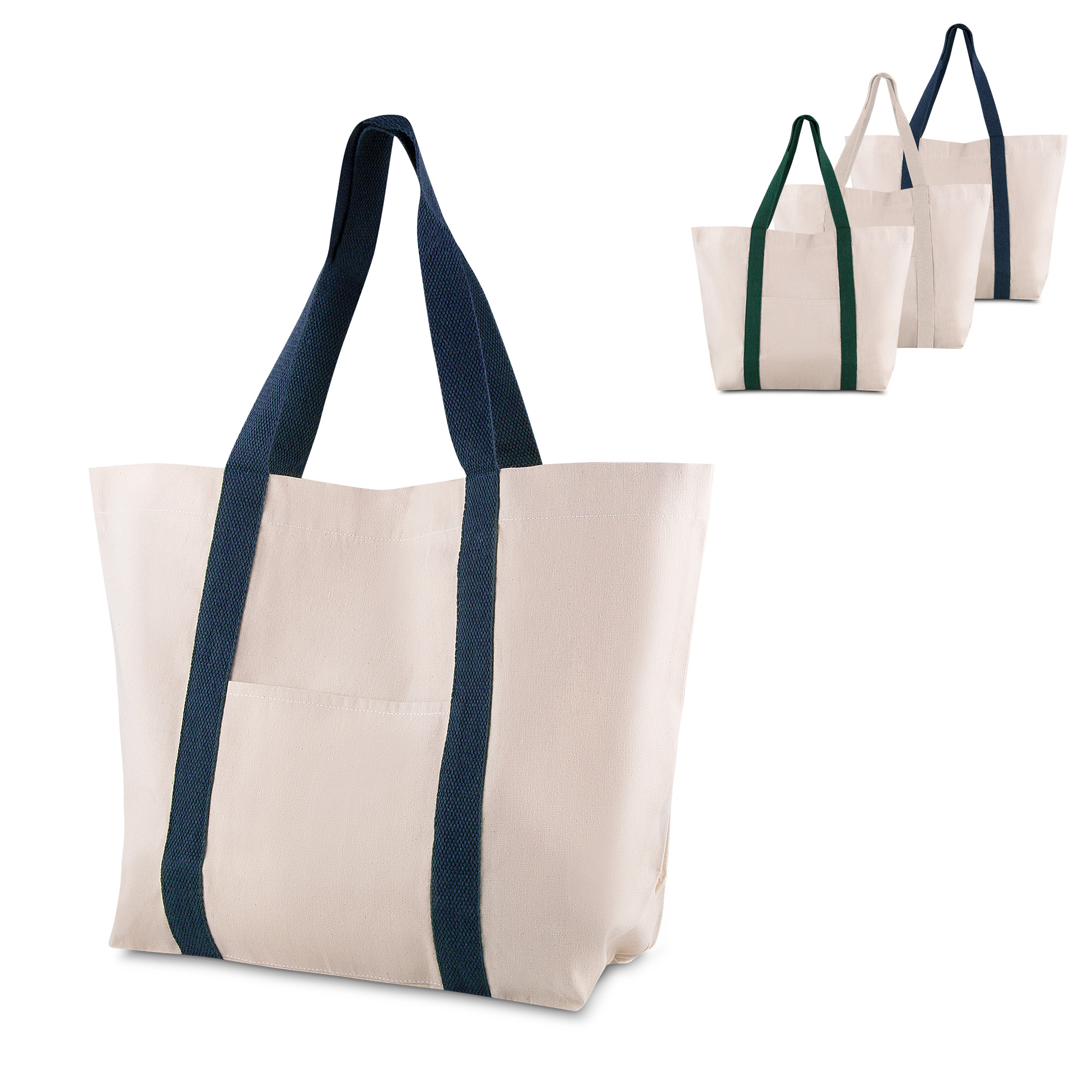 Sacola em Algodão Reciclado 255g/m² BAC018 - 4Unik