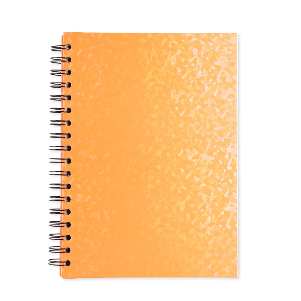 CADERNO HOLOGRÁFICO COM PAUTA - 4Unik