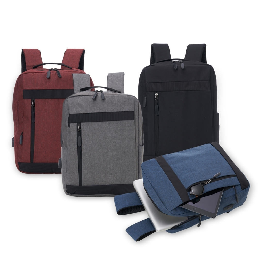 MOCHILA DE NYLON USB 18L - 4Unik