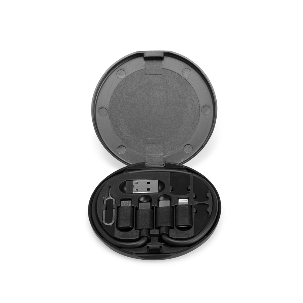 KIT CABO USB-C COM 3 ADAPTADORES - 4Unik