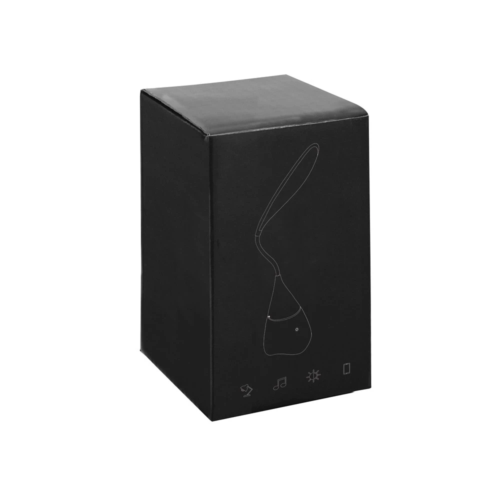Luminária de mesa com caixa de som - 4Unik