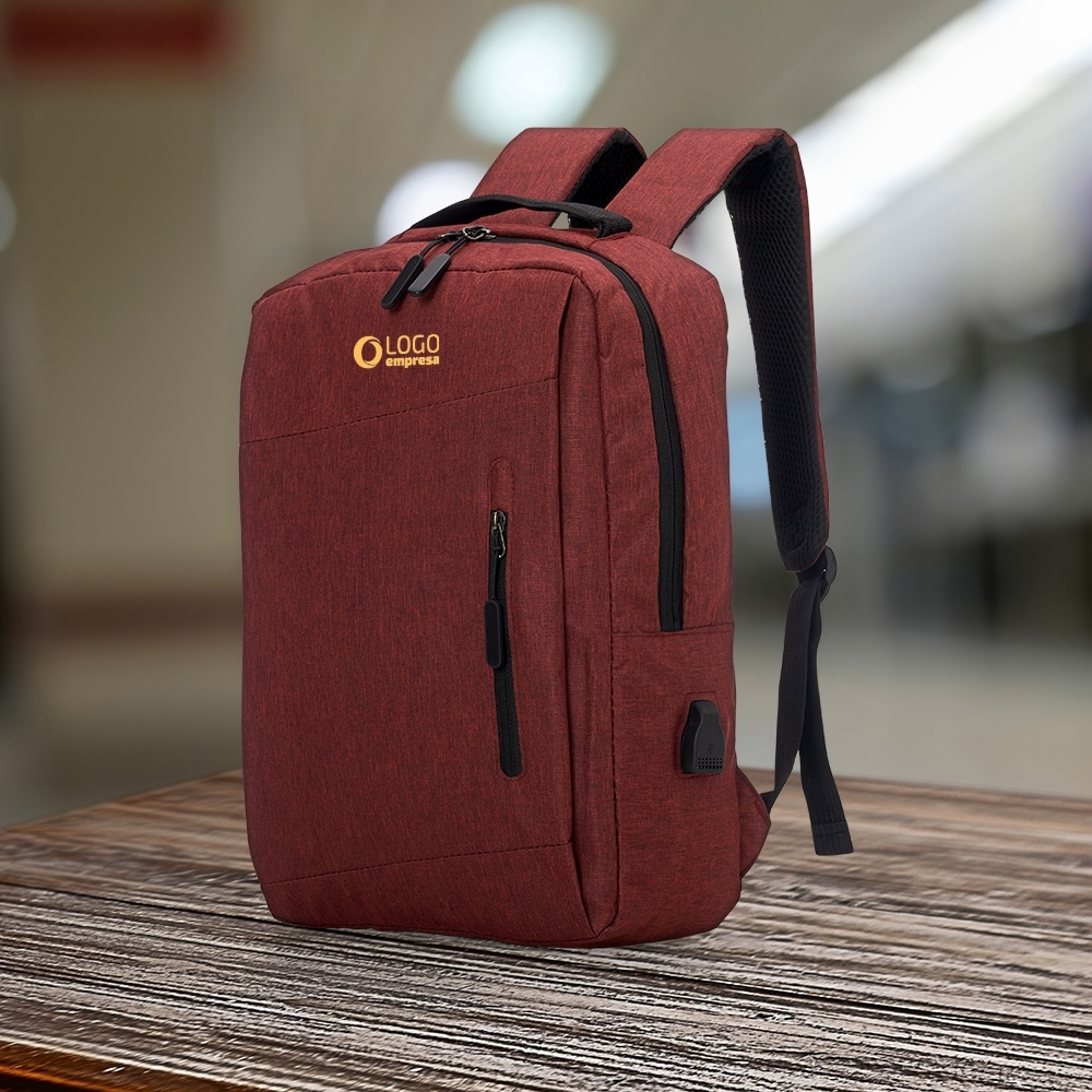 MOCHILA DE NYLON USB 17L - 4Unik