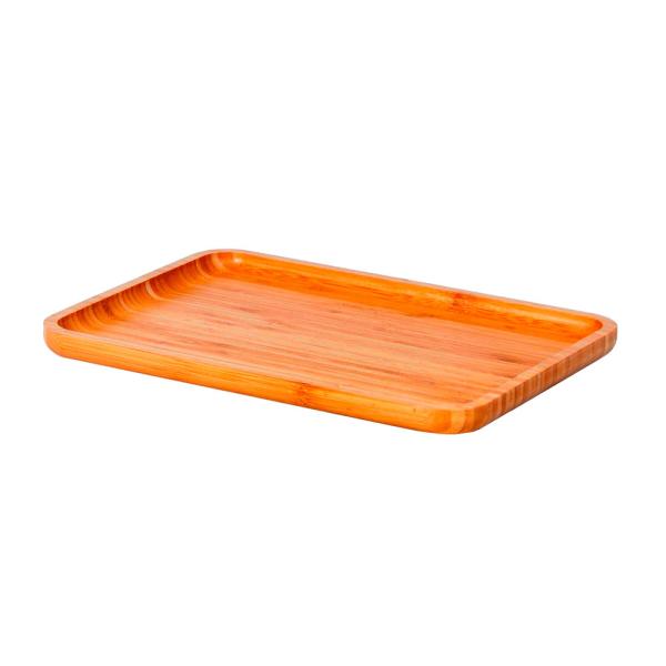 BANDEJA EM BAMBU PARA SERVIR - 28X20CM - 4Unik