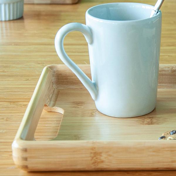 BANDEJA EM BAMBU PARA SERVIR - 32X22X3CM - 4Unik