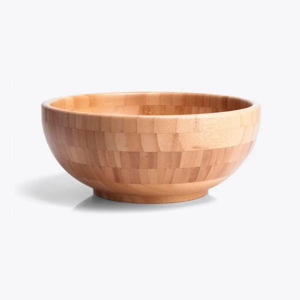 CUMBUCA EM BAMBU COM COLHER 30CM - 3L - 4Unik