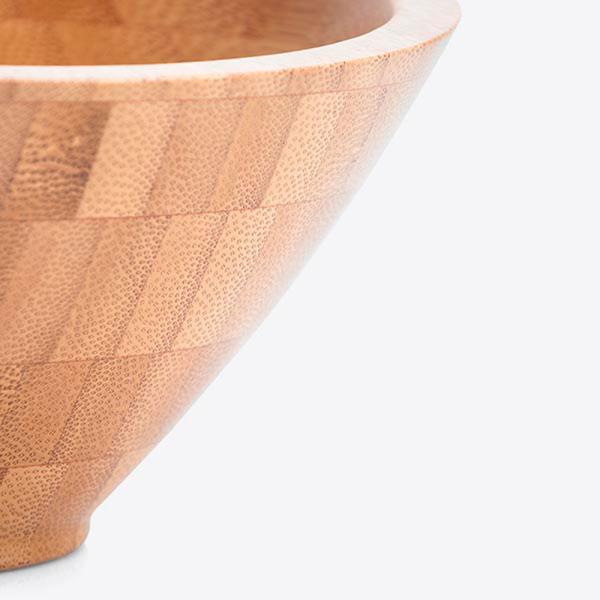 CUMBUCA EM BAMBU COM COLHER DE 18CM 400ML - 4Unik